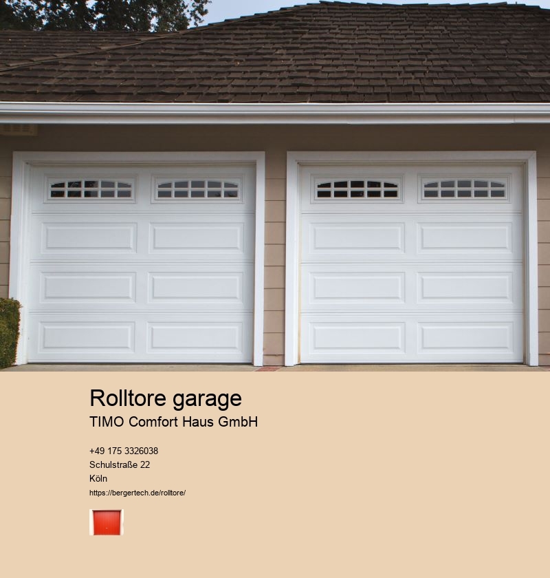 Rolltore garage