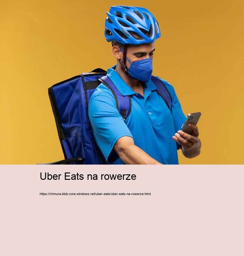 Uber Eats na rowerze